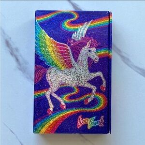 **SOLD!** VTG Lisa Frank Skye pegasus flip out glitter organizer